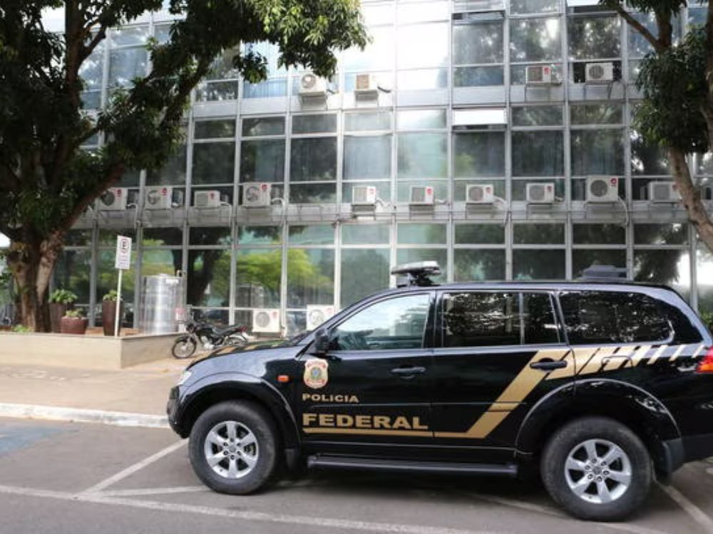 Carro da Polícia Federal do Brasil.